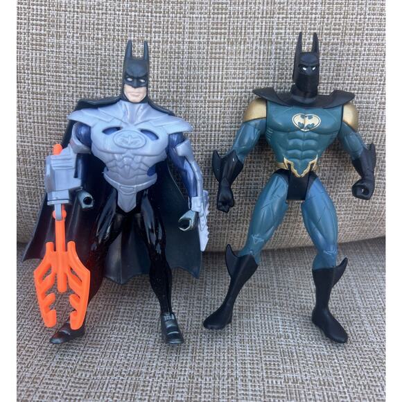 Vintage Lot Of 10 Batman Action Figures And Happy Meal Toys 90’s Kenner Joker - Picture 2 of 8